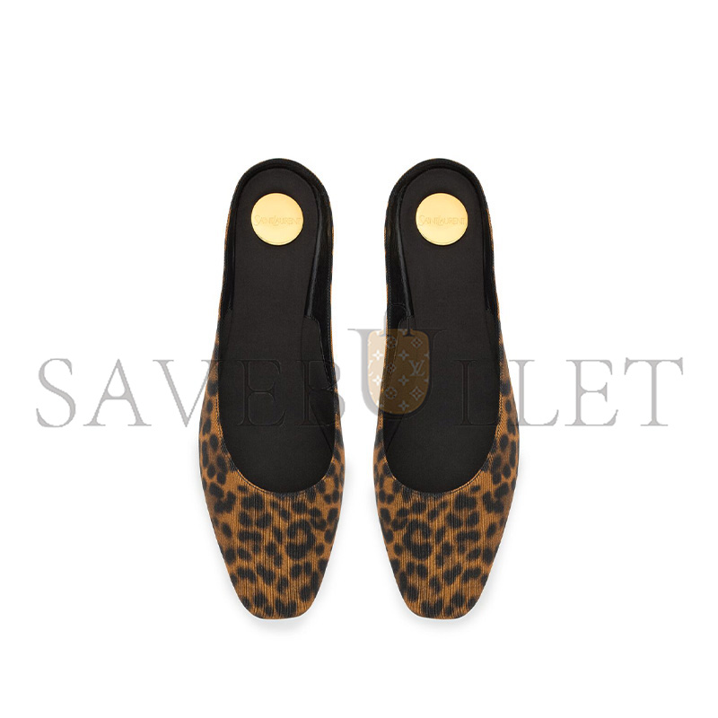Y*L lido slip-ons in leopard grosgrain 825329aac4b2094